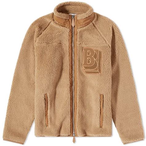 burberry fleece jacke|Burberry material for sale.